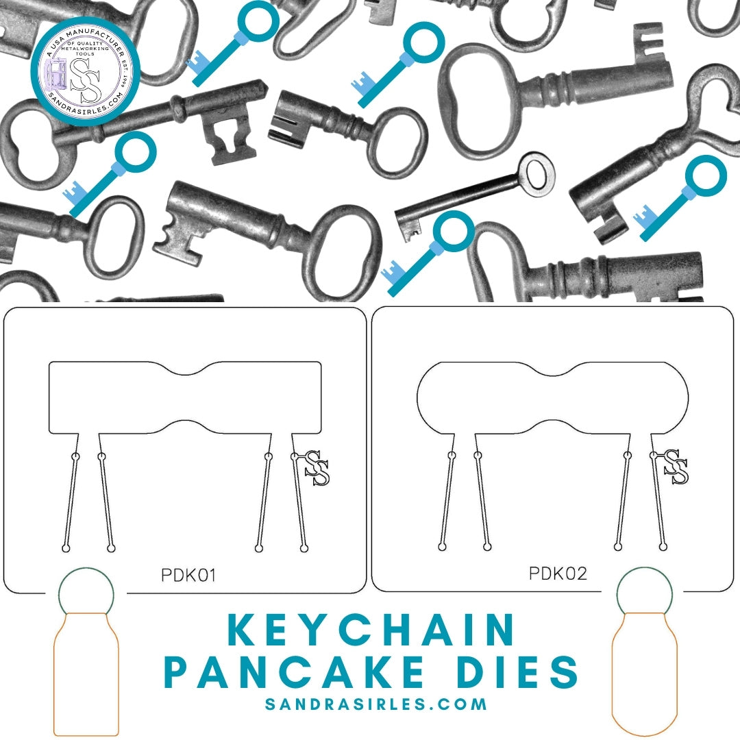 PANCAKE DIE PDK01 KEYCHAIN / BOOKMARK 1